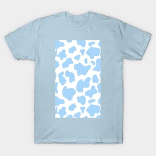 Blue Cow pattern T-Shirt